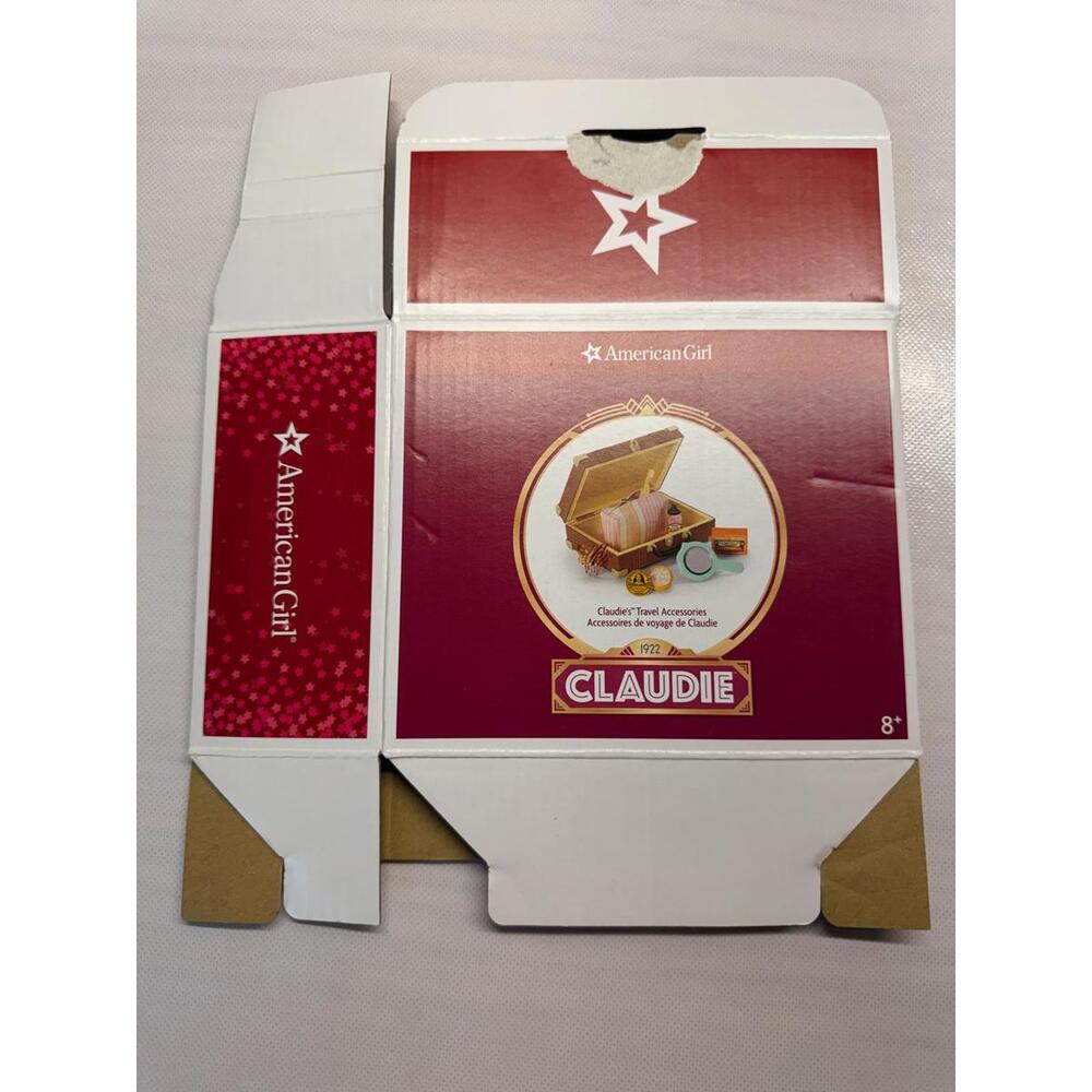 American Girl EMPTY BOX Claudie's Travel Accessories